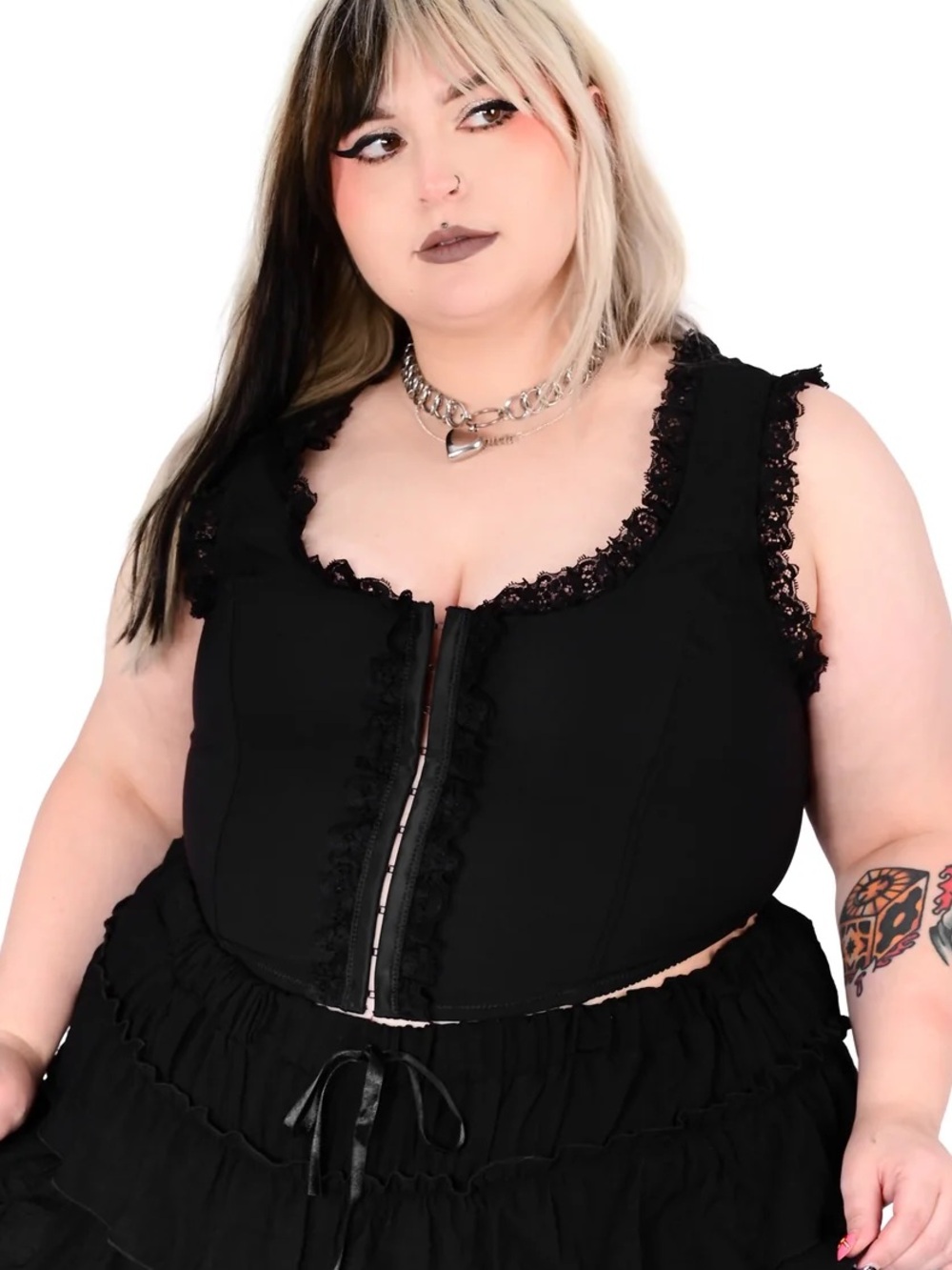Lizzy Corset Top - Foxblood